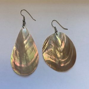 Abalone shell earrings